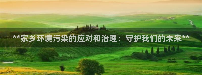 凯发k8国际(中国)官方网站·一触即发|**家乡环境污染的应对和治理：守护我们的